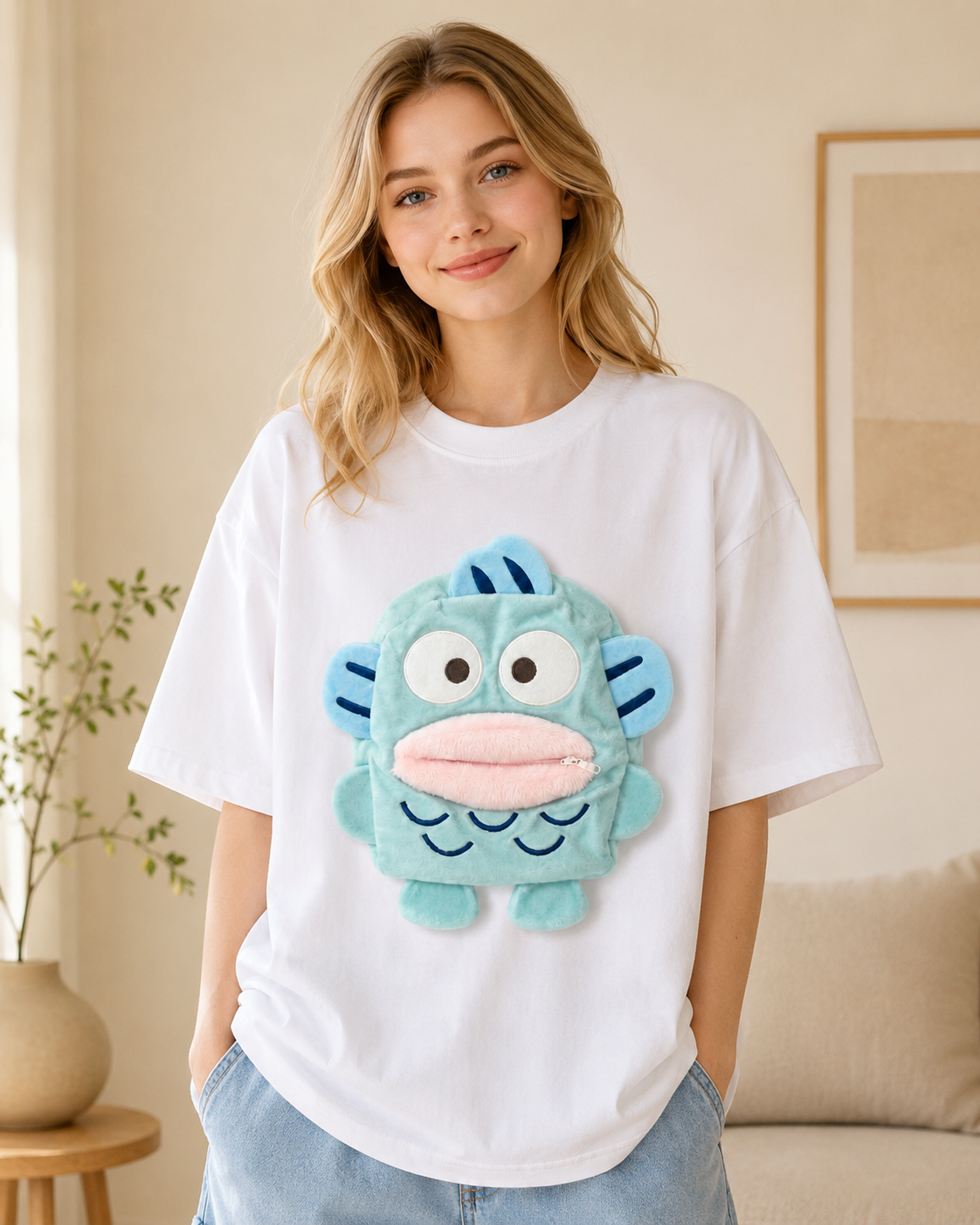 Clownfish Plush Tee
