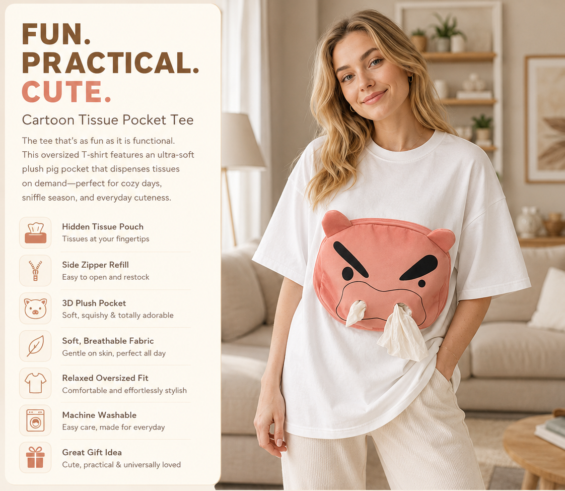 Pig Plush Tee