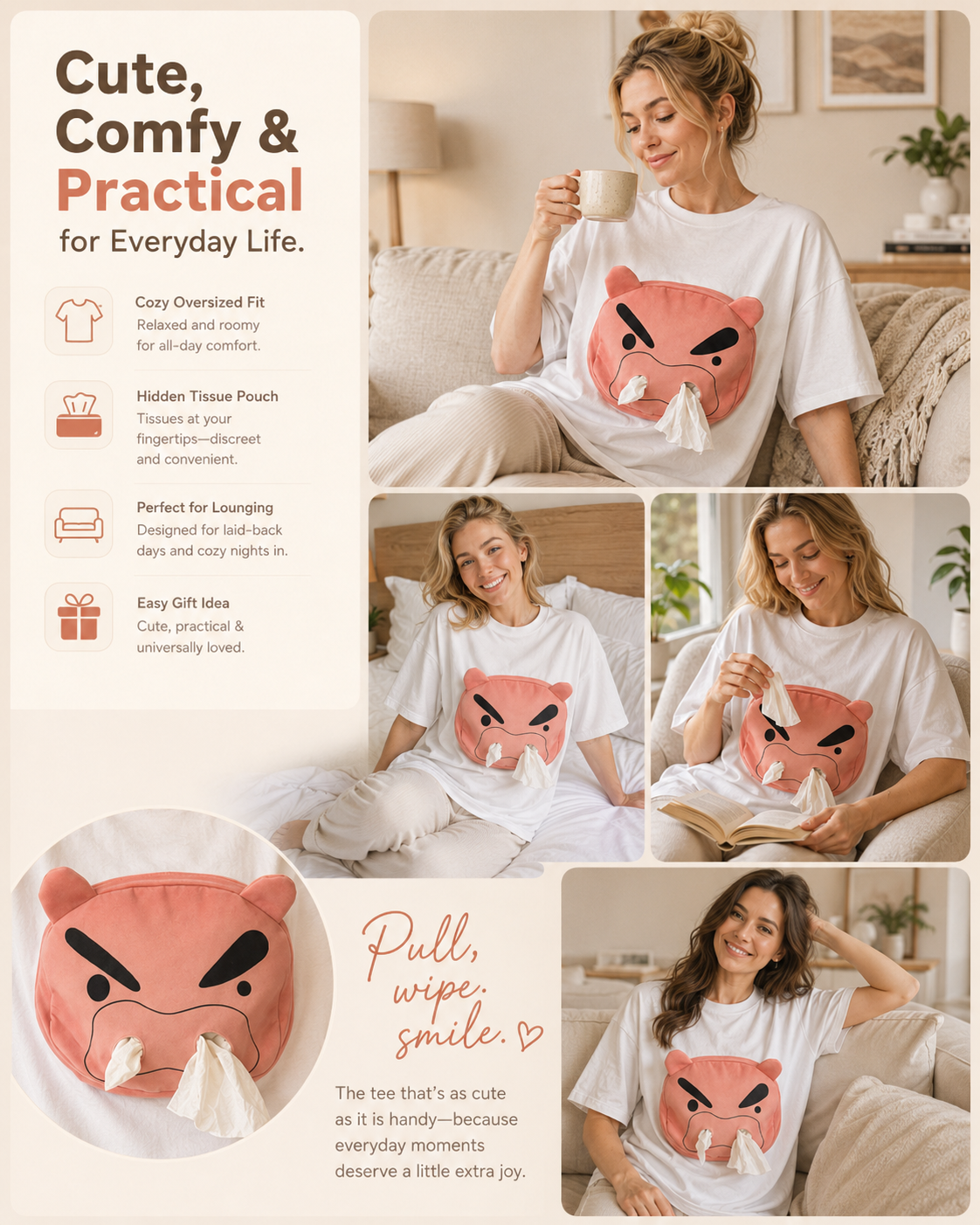 Pig Plush Tee