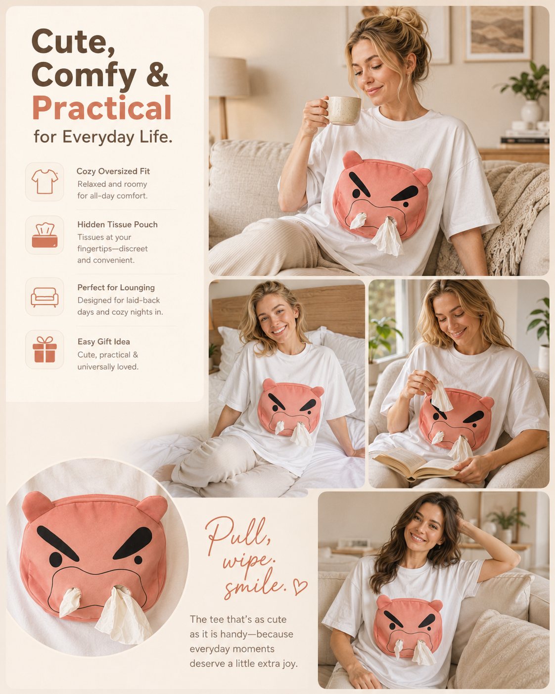 Pig Plush Tee lifestyle