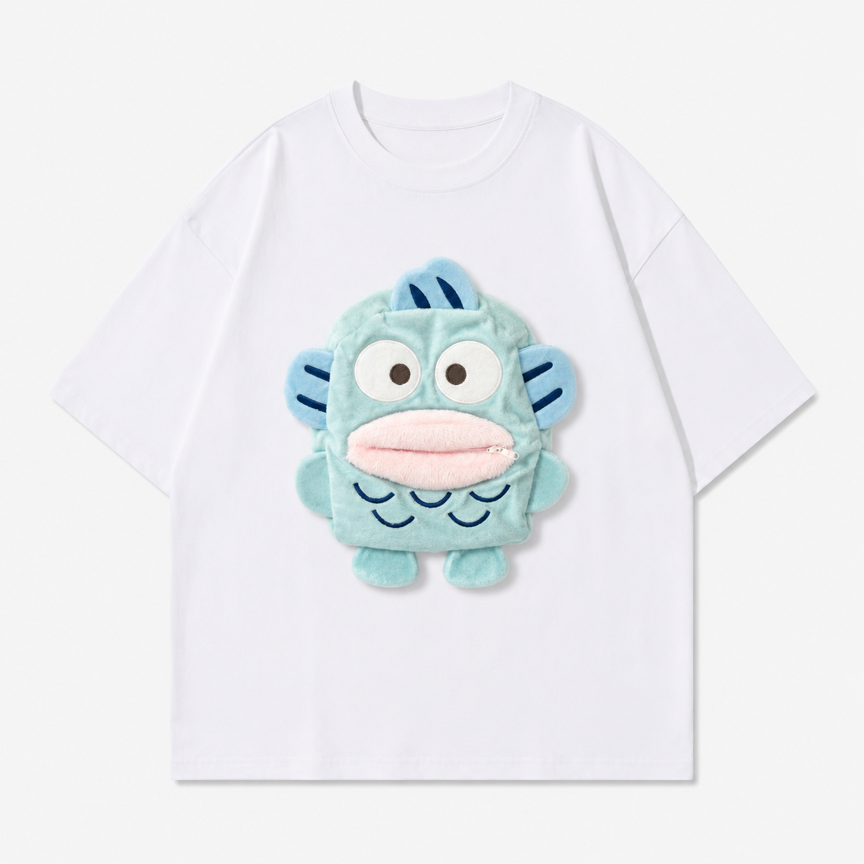White Clownfish PULLPAL Tissue Tee